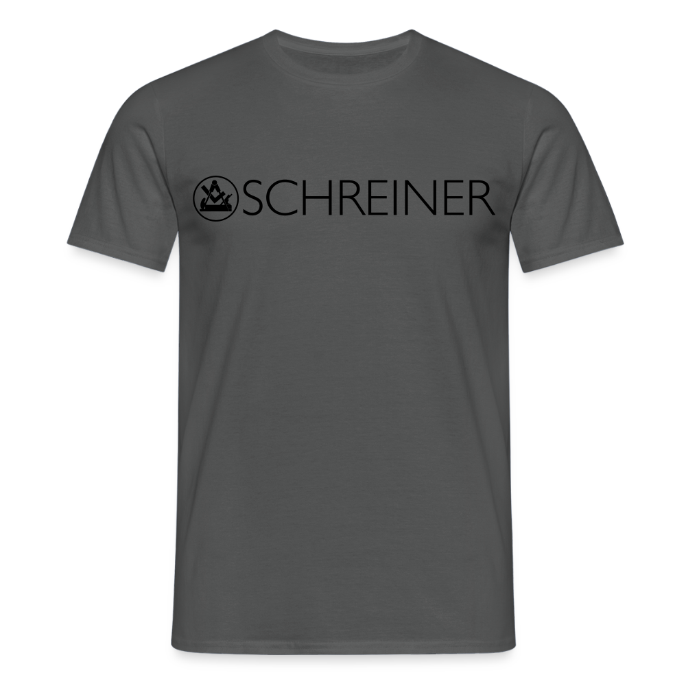 Unisex T-Shirt "Schreiner" Anthrazit Männer T-Shirt {{ color }}