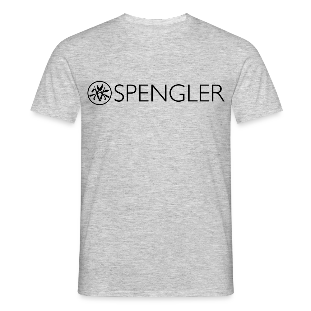 Unisex T-Shirt "Spengler" Grau meliert Männer T-Shirt {{ color }}