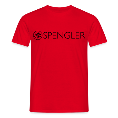 Unisex T-Shirt "Spengler" Rot Männer T-Shirt {{ color }}