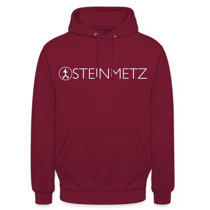 Unisex Hoodie "Steinmetz" Bordeaux Unisex Hoodie {{ color }}
