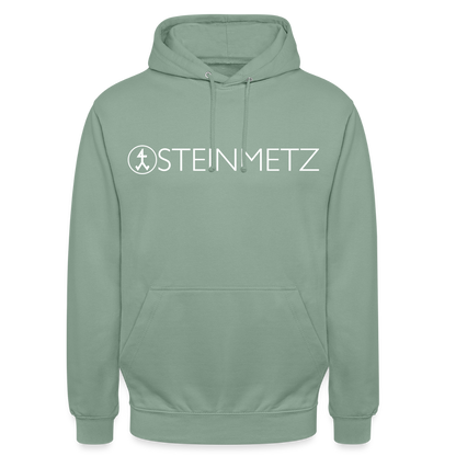 Unisex Hoodie "Steinmetz" Graugrün Unisex Hoodie {{ color }}
