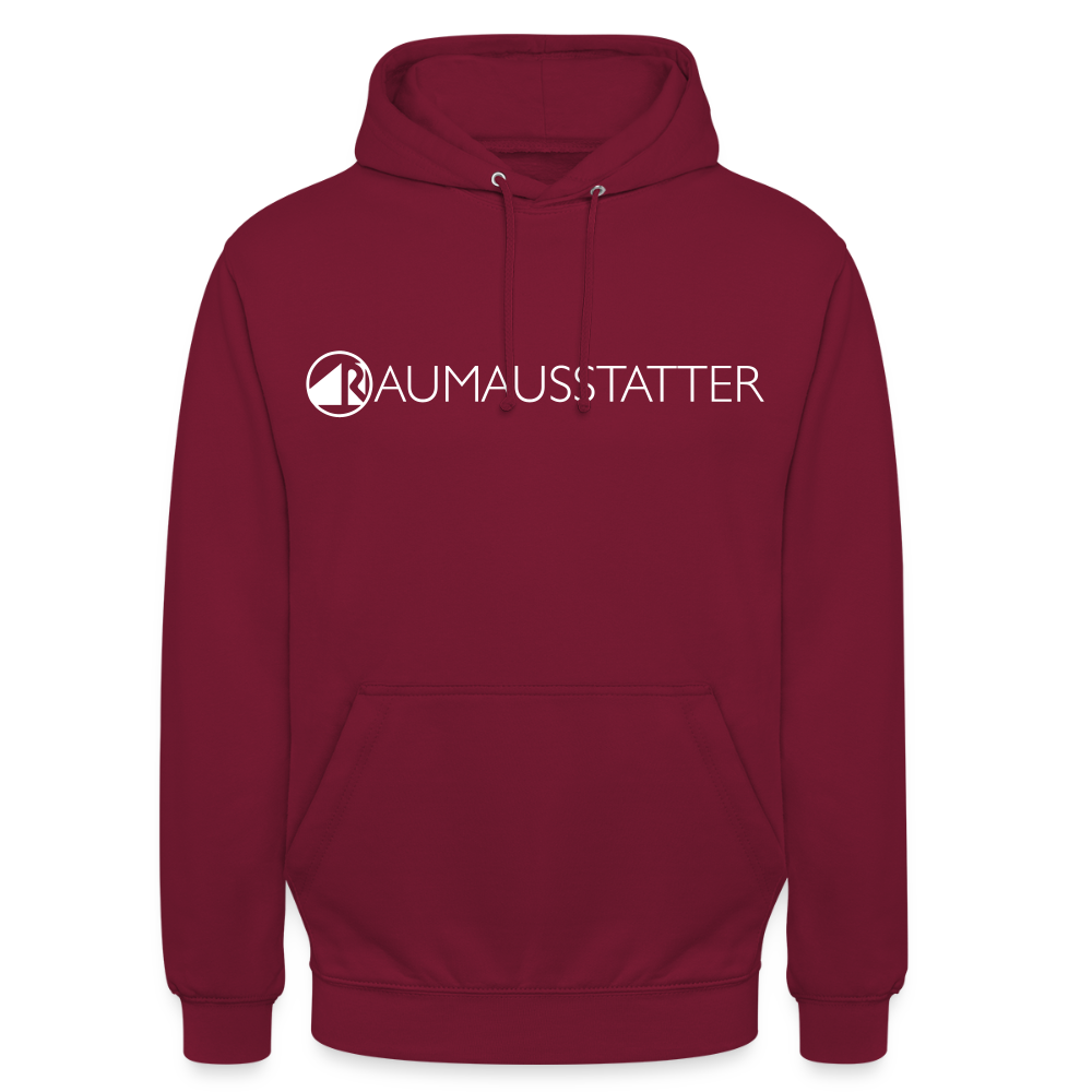 Unisex Hoodie "Raumausstatter" Bordeaux Unisex Hoodie {{ color }}