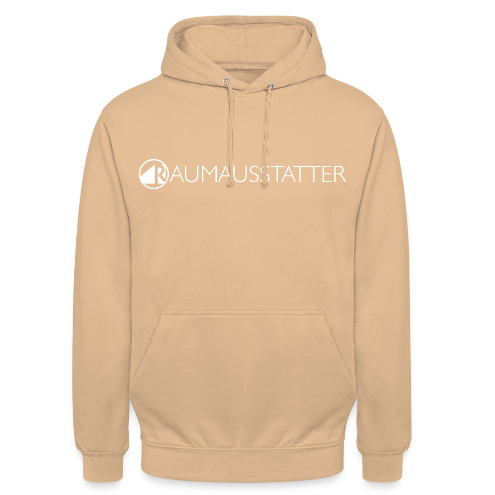 Unisex Hoodie "Raumausstatter" Pfirsich Unisex Hoodie {{ color }}