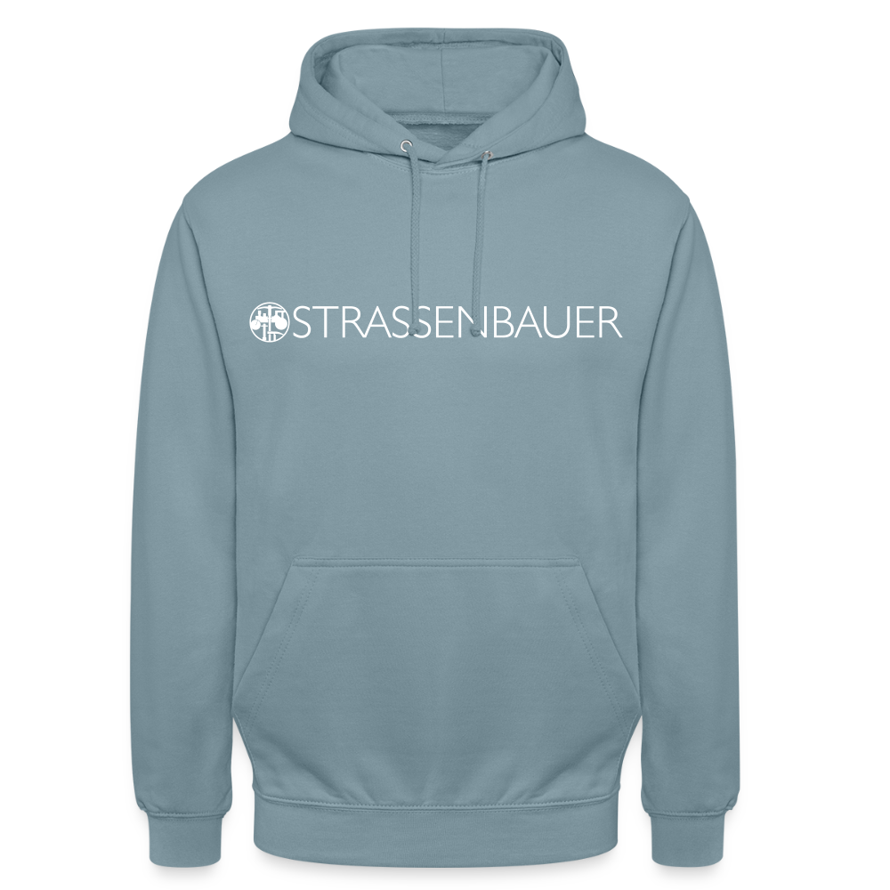 Unisex Hoodie "Strassenbauer" Nebelblau Unisex Hoodie {{ color }}