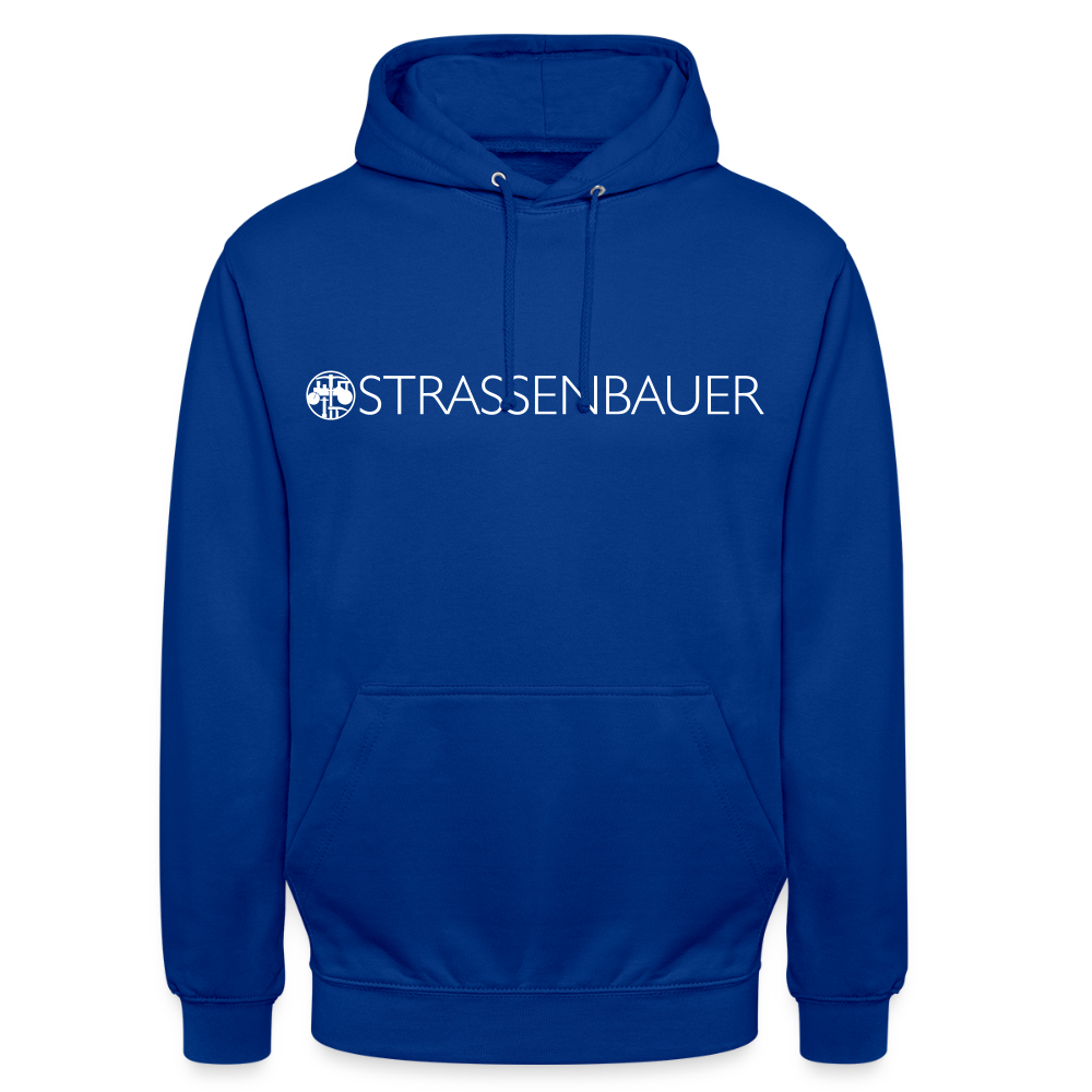 Unisex Hoodie "Strassenbauer" Royalblau Unisex Hoodie {{ color }}