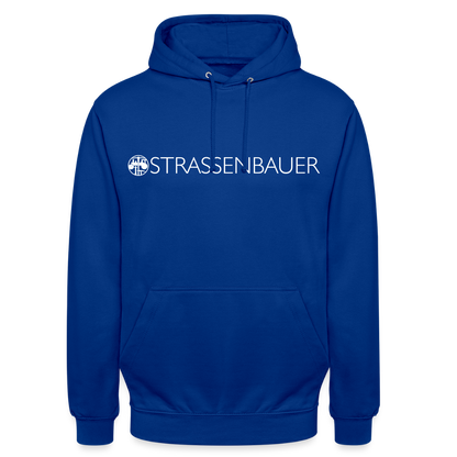 Unisex Hoodie "Strassenbauer" Royalblau Unisex Hoodie {{ color }}