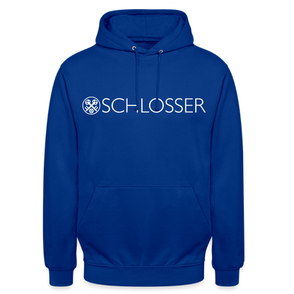 Unisex Hoodie "Schlosser" Royalblau Unisex Hoodie {{ color }}