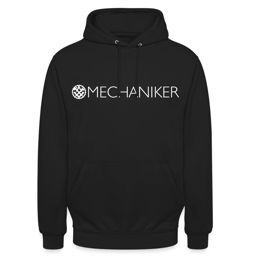 Unisex Hoodie "Mechaniker" Schwarz Unisex Hoodie {{ color }}