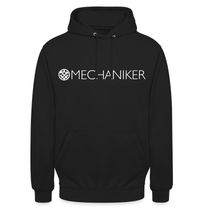 Unisex Hoodie "Mechaniker" Schwarz Unisex Hoodie {{ color }}