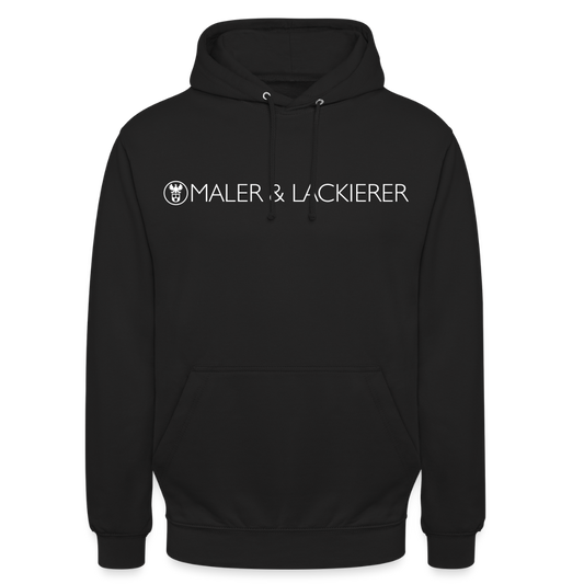 Unisex Hoodie "Maler+Lackierer" Schwarz Unisex Hoodie {{ color }}