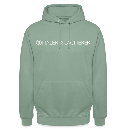Unisex Hoodie "Maler+Lackierer" Graugrün Unisex Hoodie {{ color }}
