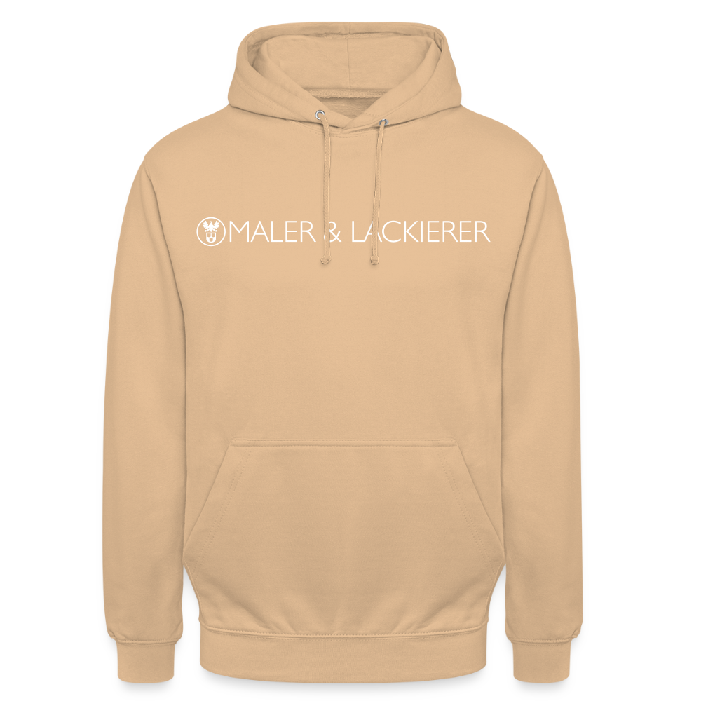 Unisex Hoodie "Maler+Lackierer" Pfirsich Unisex Hoodie {{ color }}
