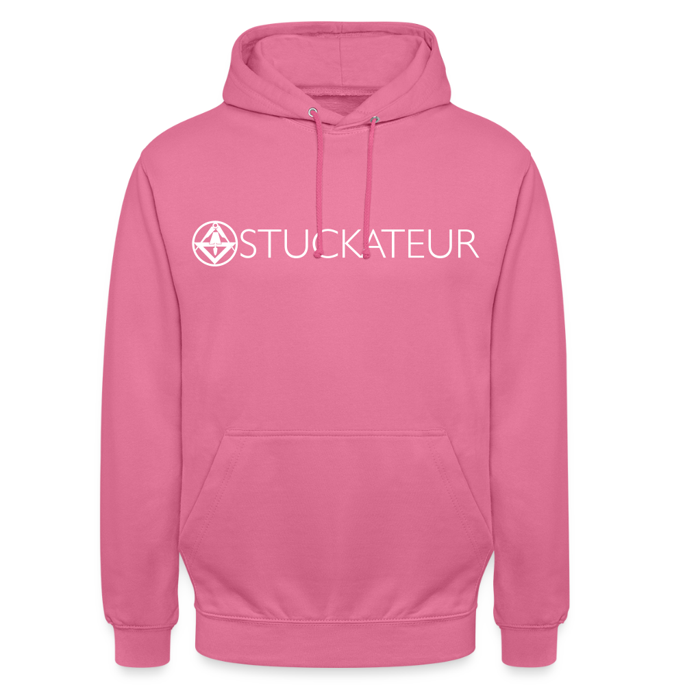 Unisex Hoodie "Stuckateur" Pink Unisex Hoodie {{ color }}