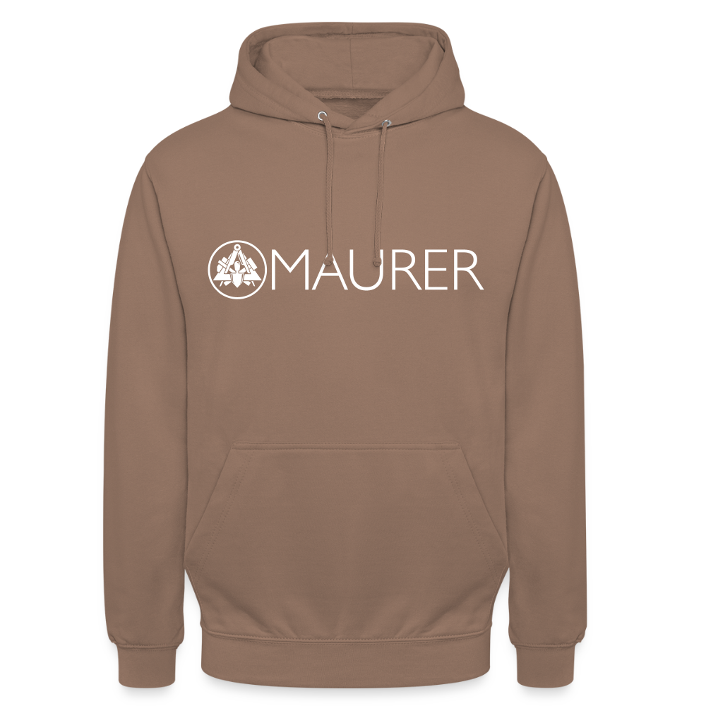 Unisex Hoodie "Maurer" Mokka Unisex Hoodie {{ color }}