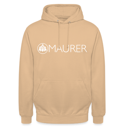 Unisex Hoodie "Maurer" Pfirsich Unisex Hoodie {{ color }}