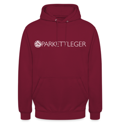 Unisex Hoodie "Parkettleger" Bordeaux Unisex Hoodie {{ color }}