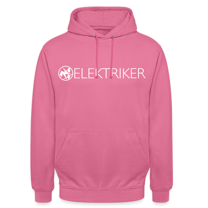 Unisex Hoodie "Elektriker" Pink Unisex Hoodie {{ color }}