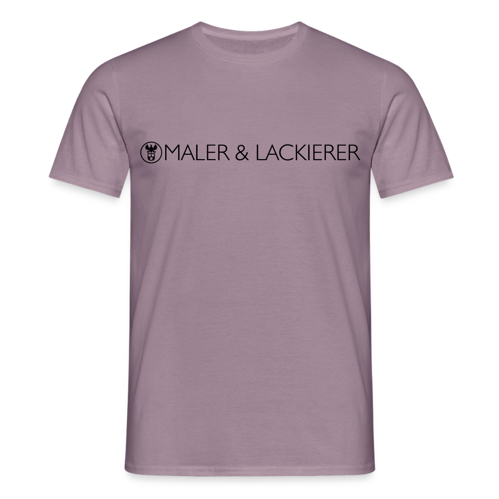 Unisex T-Shirt "Maler+Lackierer" Lilagrau Männer T-Shirt {{ color }}