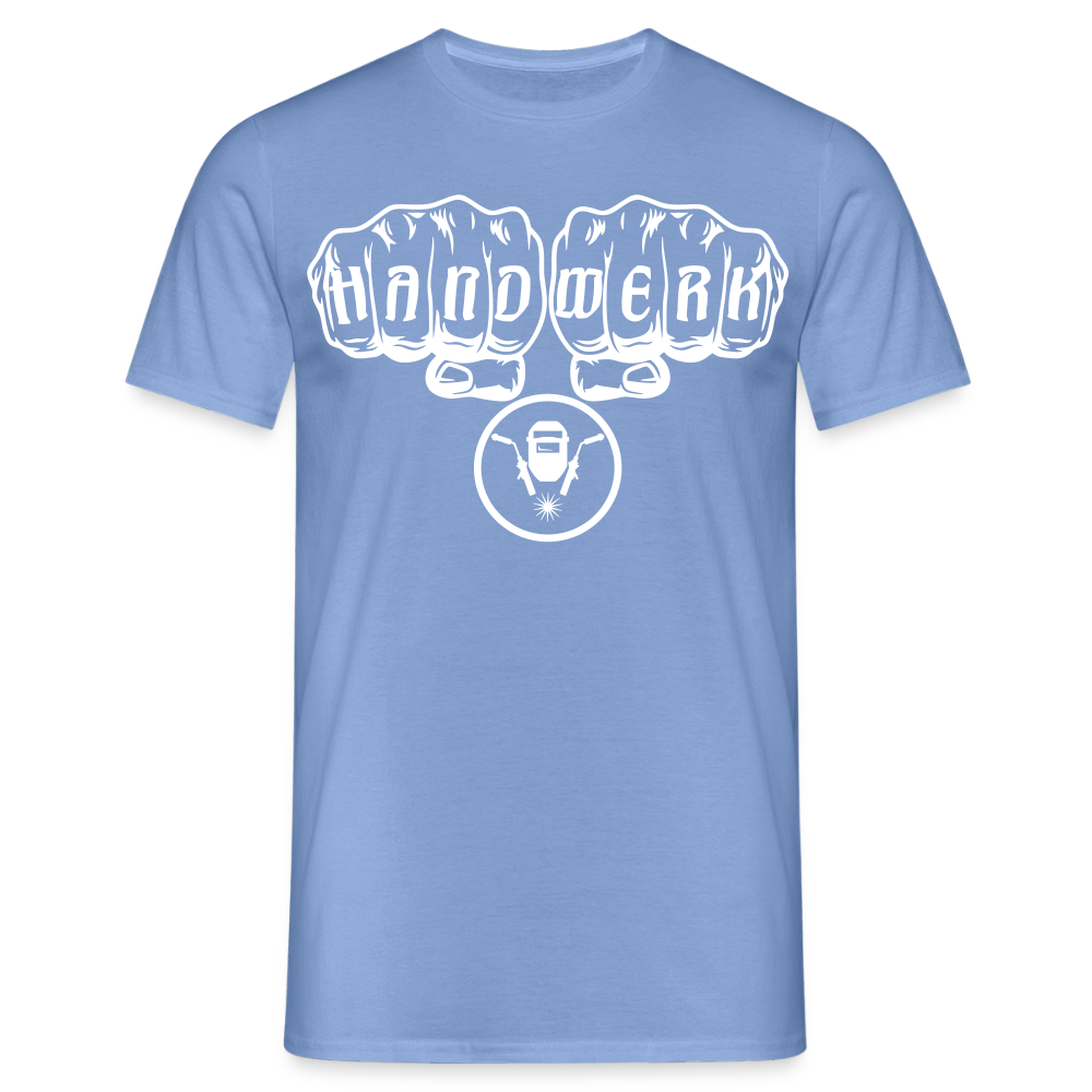 Unisex T-Shirt "Schweisser" carolina blue Männer T-Shirt {{ color }}
