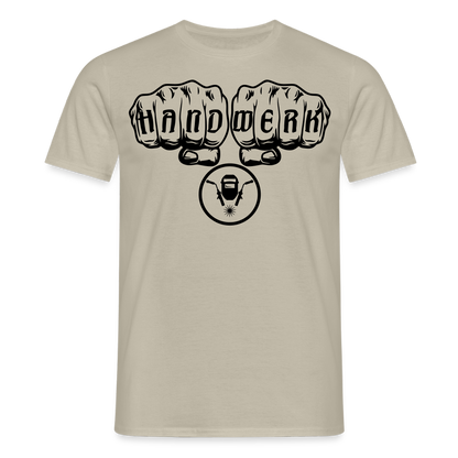 Unisex T-Shirt "Schweisser" Sandbeige Männer T-Shirt {{ color }}