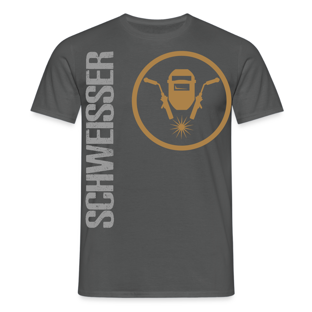Unisex T-Shirt "Schweisser" Anthrazit Männer T-Shirt {{ color }}