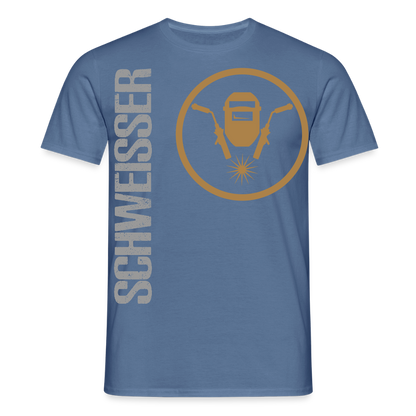 Unisex T-Shirt "Schweisser" Taubenblau Männer T-Shirt {{ color }}