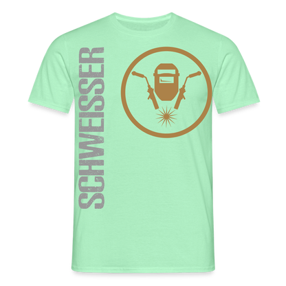 Unisex T-Shirt "Schweisser" Mintgrün Männer T-Shirt {{ color }}