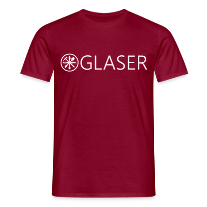 Unisex T-Shirt "Glaser" Ziegelrot Männer T-Shirt {{ color }}