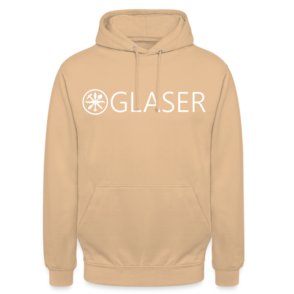 Unisex Hoodie "Glaser" Pfirsich Unisex Hoodie {{ color }}