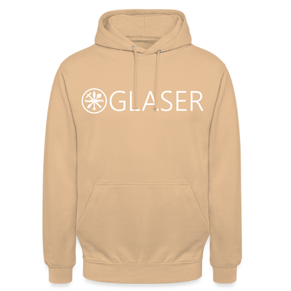Unisex Hoodie "Glaser" Pfirsich Unisex Hoodie {{ color }}