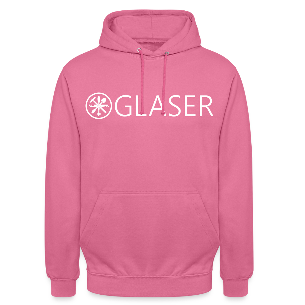 Unisex Hoodie "Glaser" Pink Unisex Hoodie {{ color }}