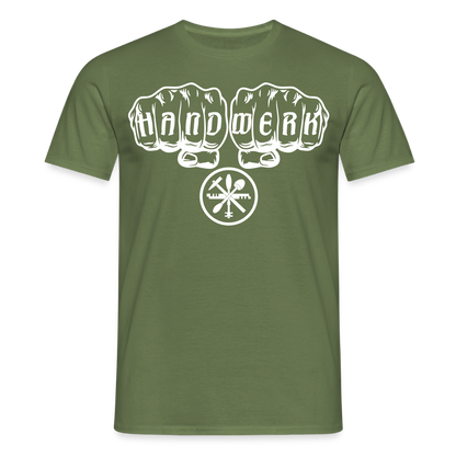 Unisex T-Shirt "Glaser" Militärgrün Männer T-Shirt {{ color }}