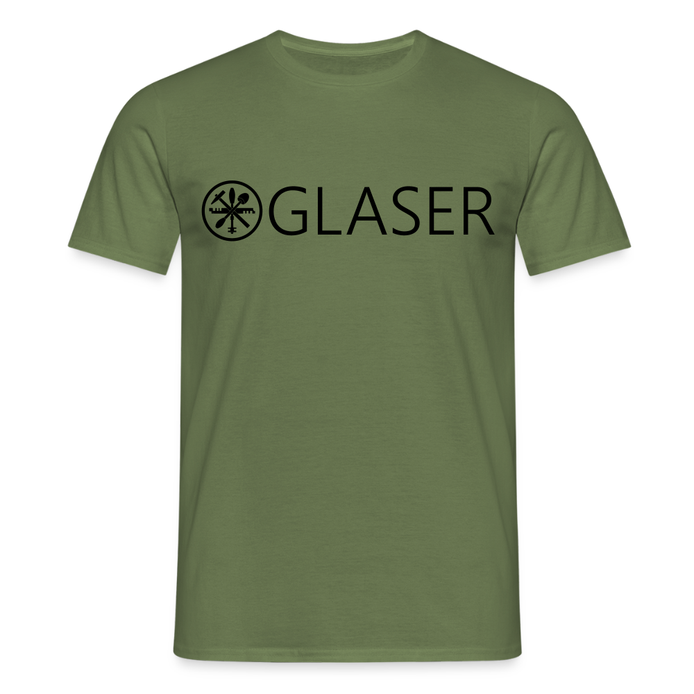 Unisex T-Shirt "Glaser" Militärgrün Männer T-Shirt {{ color }}