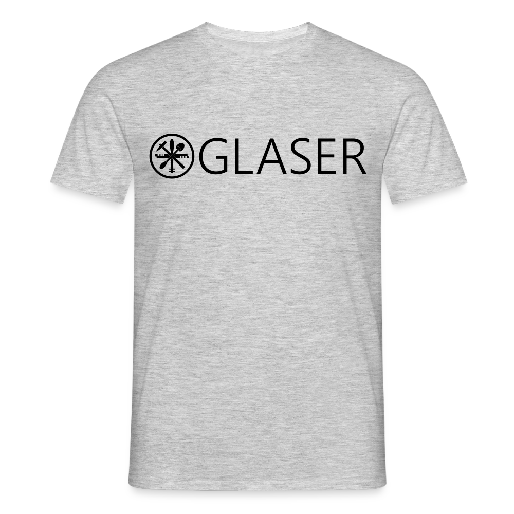 Unisex T-Shirt "Glaser" Grau meliert Männer T-Shirt {{ color }}