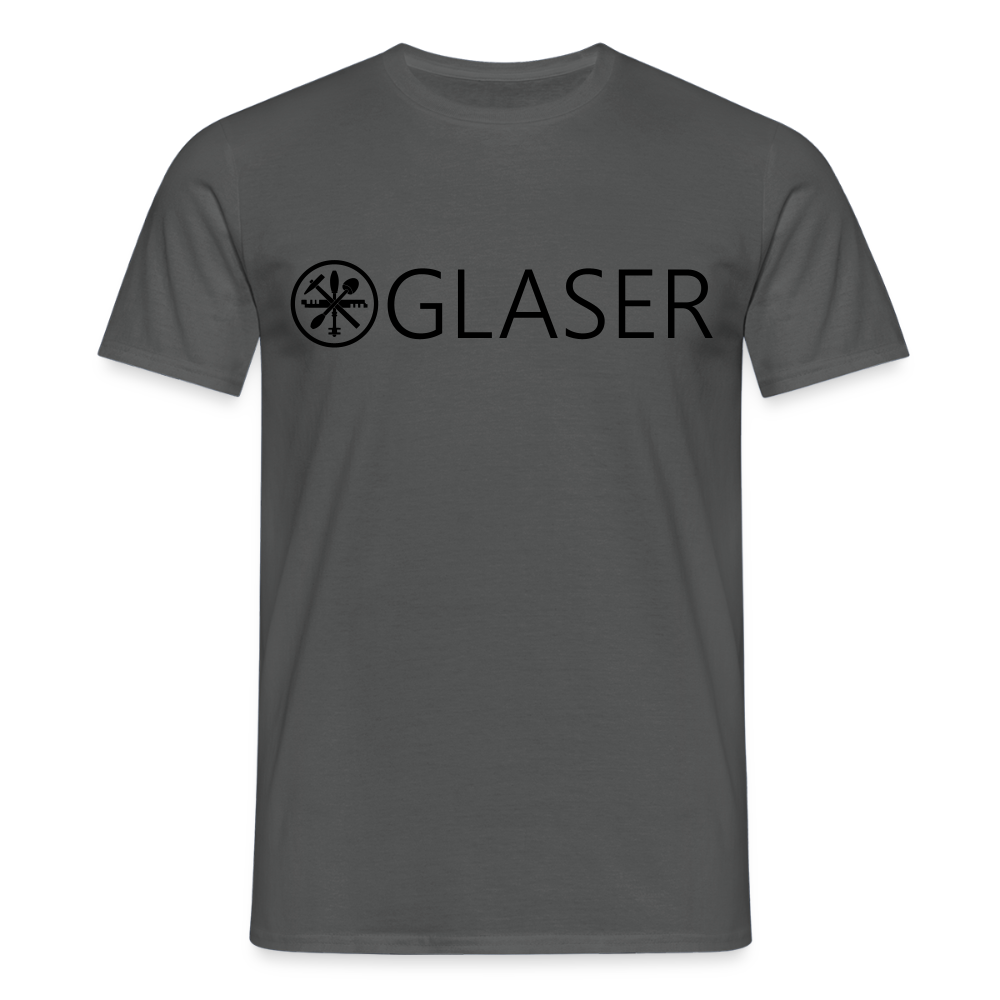 Unisex T-Shirt "Glaser" Anthrazit Männer T-Shirt {{ color }}
