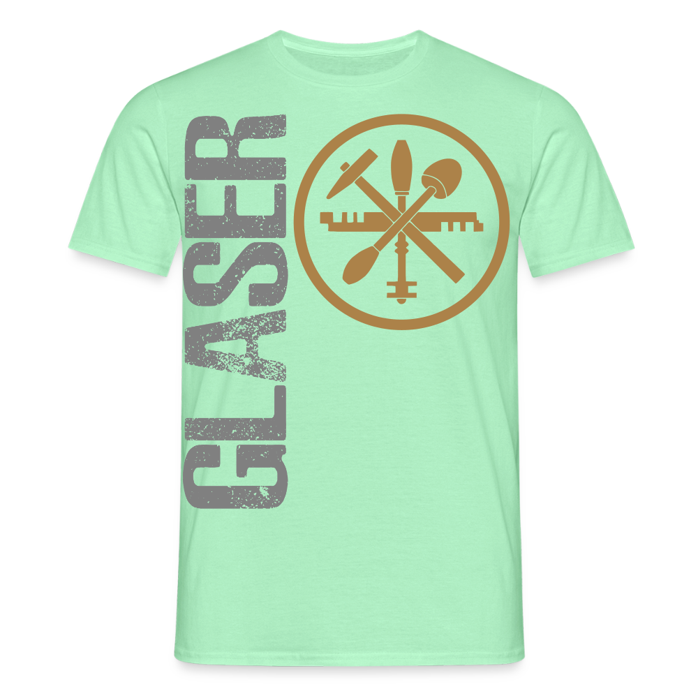 Unisex T-Shirt "Glaser" Mintgrün Männer T-Shirt {{ color }}