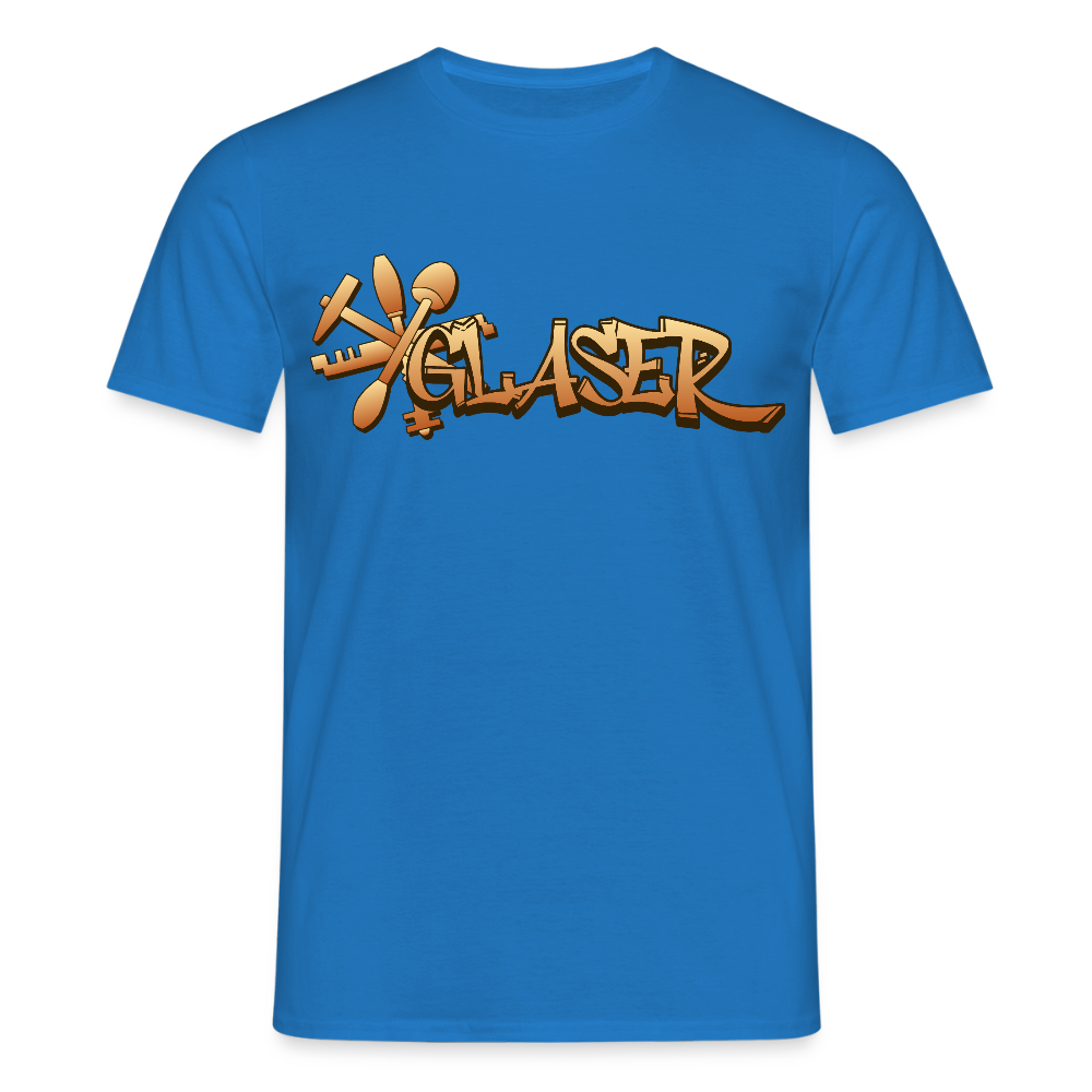 Unisex T-Shirt "Glaser" Royalblau Männer T-Shirt {{ color }}
