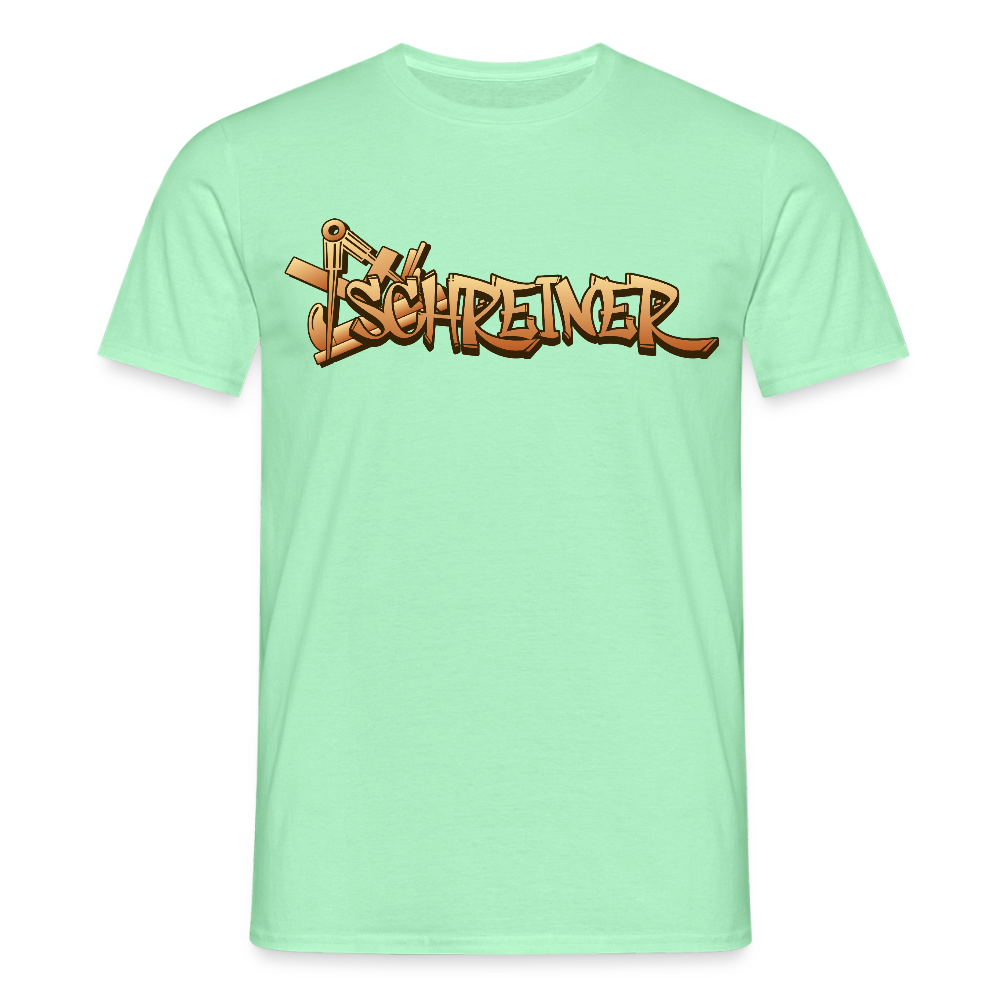Unisex T-Shirt "Schreiner" Mintgrün Männer T-Shirt {{ color }}