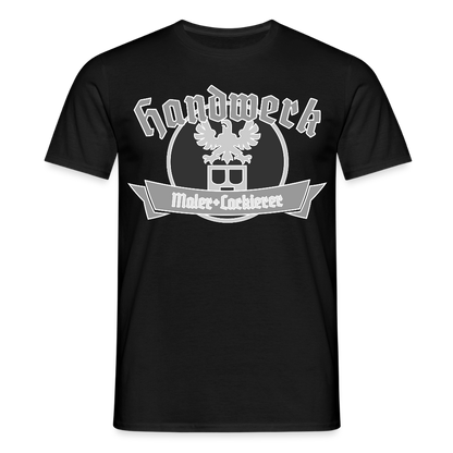 Unisex T-Shirt "Maler/Lackierer" Schwarz Männer T-Shirt {{ color }}