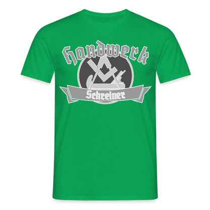 Unisex T-Shirt "Schreiner" Kelly Green Männer T-Shirt {{ color }}