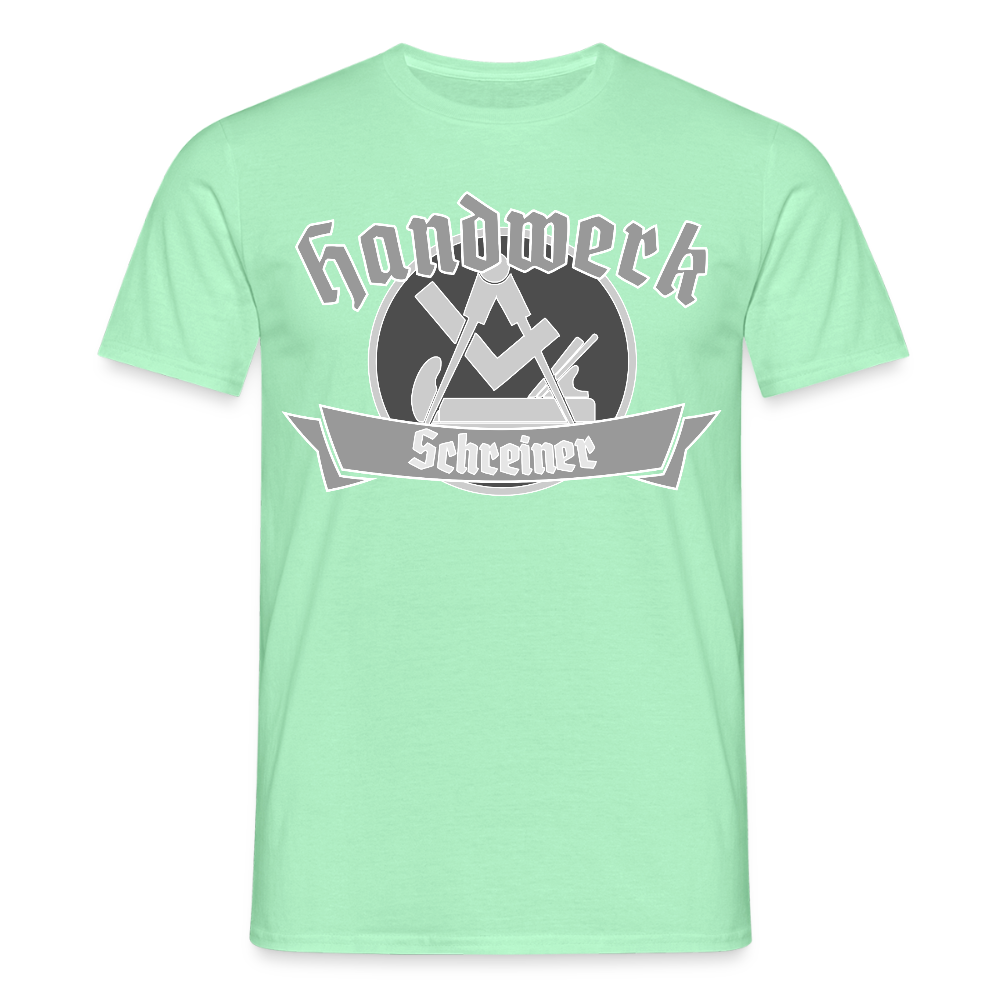 Unisex T-Shirt "Schreiner" Mintgrün Männer T-Shirt {{ color }}