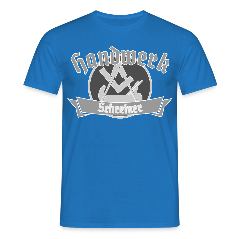 Unisex T-Shirt "Schreiner" Royalblau Männer T-Shirt {{ color }}