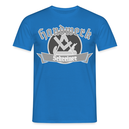 Unisex T-Shirt "Schreiner" Royalblau Männer T-Shirt {{ color }}