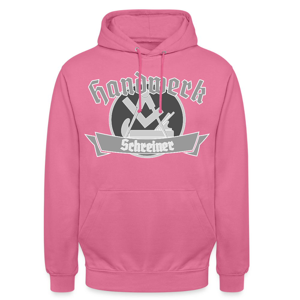 Unisex Hoodie "Schreiner" Pink Unisex Hoodie {{ color }}