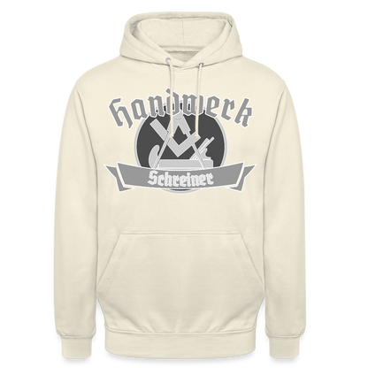 Unisex Hoodie "Schreiner" Vanille-Milchshake Unisex Hoodie {{ color }}