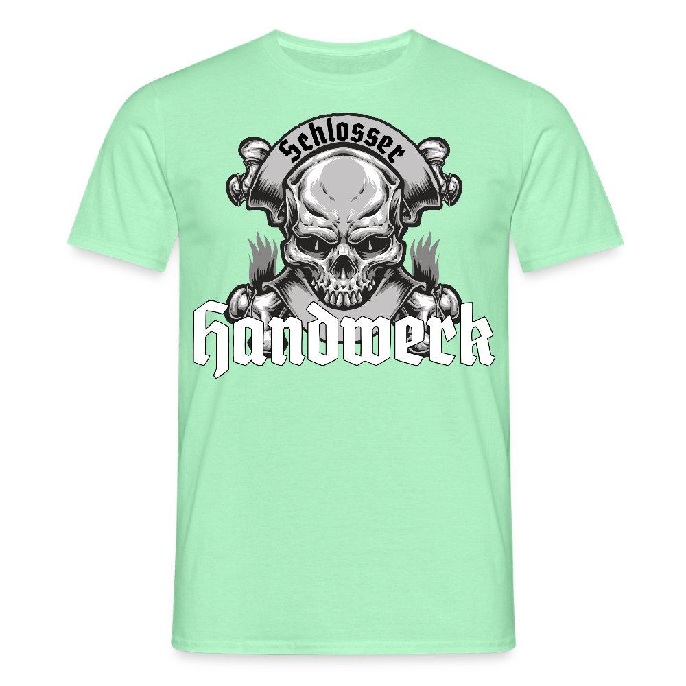 Unisex T-Shirt "Skull-Schlosser" Mintgrün Männer T-Shirt {{ color }}