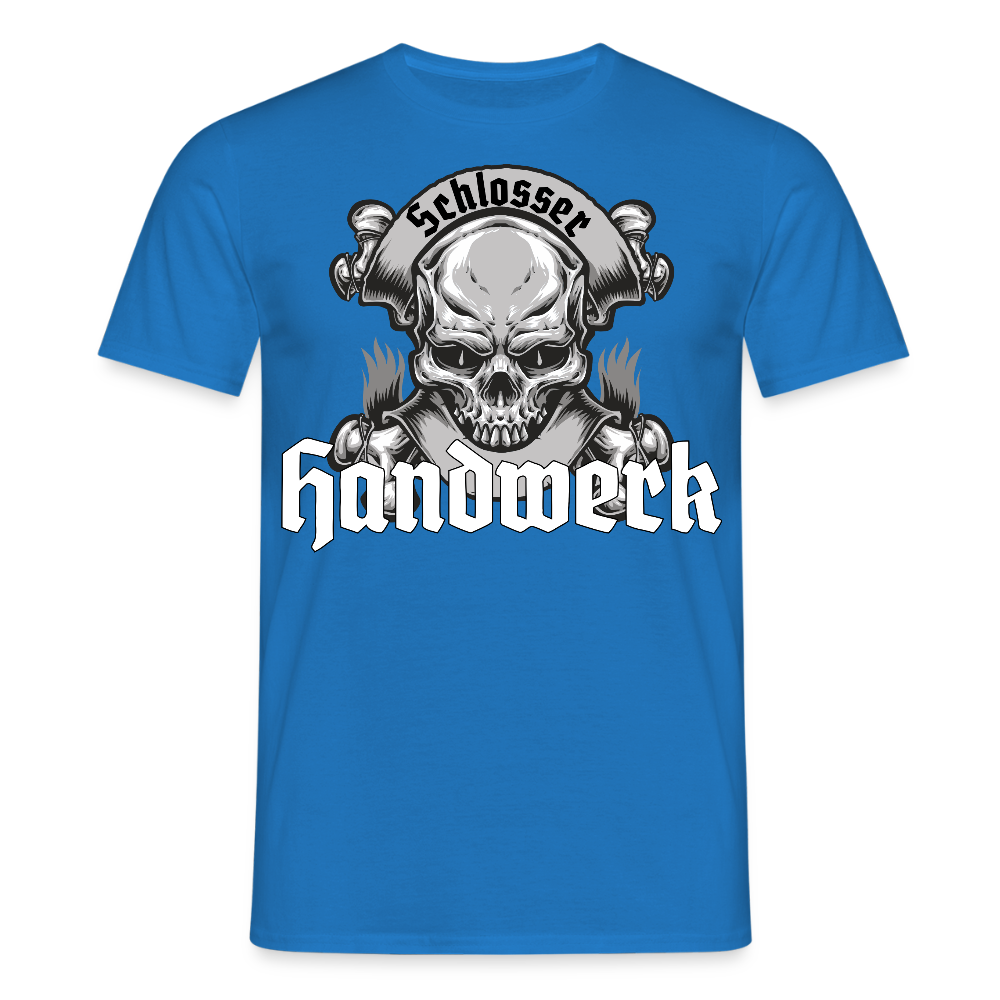 Unisex T-Shirt "Skull-Schlosser" Royalblau Männer T-Shirt {{ color }}