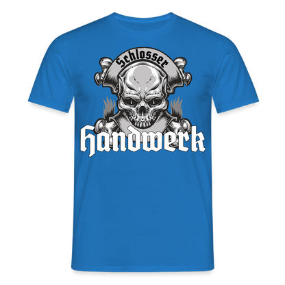 Unisex T-Shirt "Skull-Schlosser" Royalblau Männer T-Shirt {{ color }}
