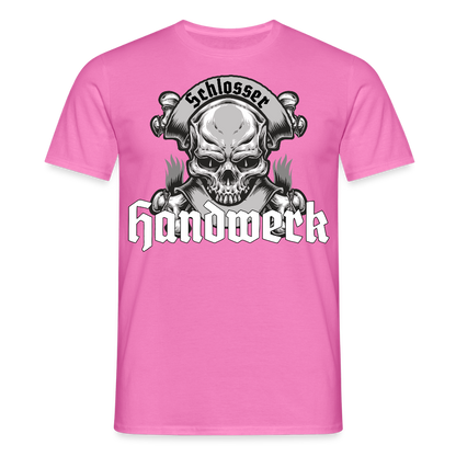 Unisex T-Shirt "Skull-Schlosser" Pink Männer T-Shirt {{ color }}