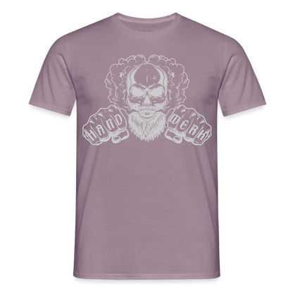 Unisex T-Shirt "Blackbeard-Handwerk" Lilagrau Männer T-Shirt {{ color }}